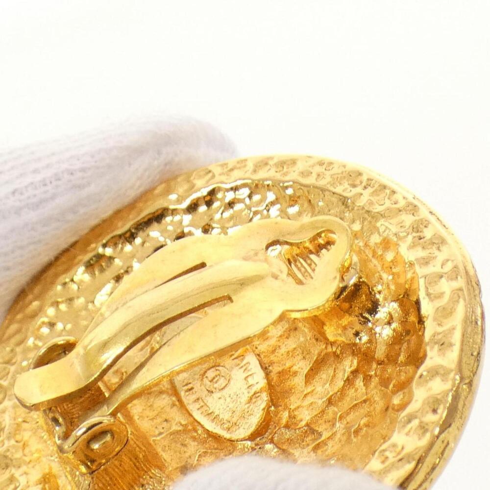 CHANEL Authentic Gold Earrings - Picture 3 of 6